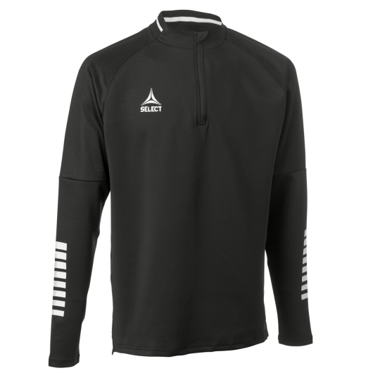 Тренувальна кофта SELECT Monaco v24 training sweat 1/2 zip Black